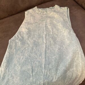 lululemon athletica Light Blue Tank Top